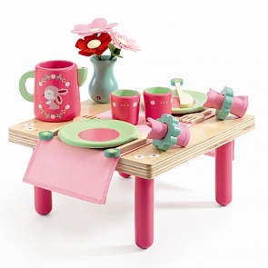 Набор для сюжетно-ролевой игры - Ланч Лили Роз (Djeco, k06631)